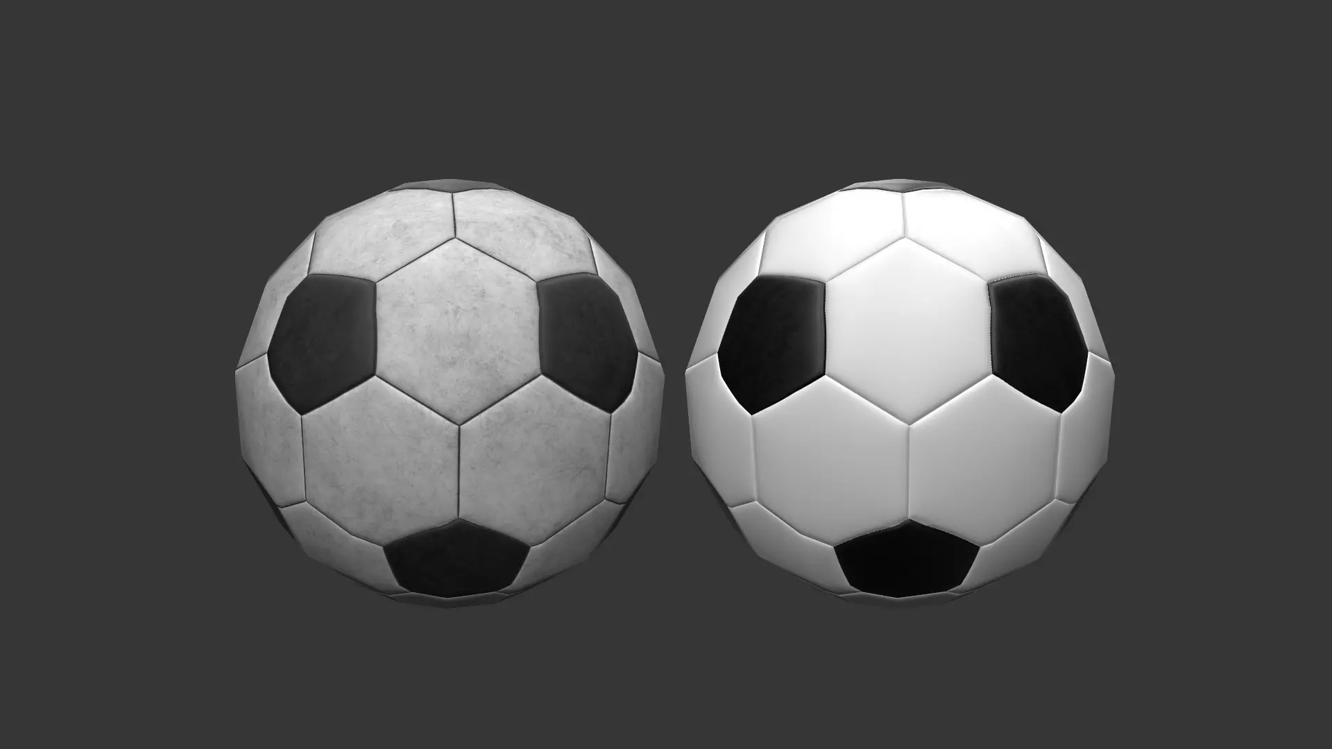 Soccer Ball Free low-poly 3D model