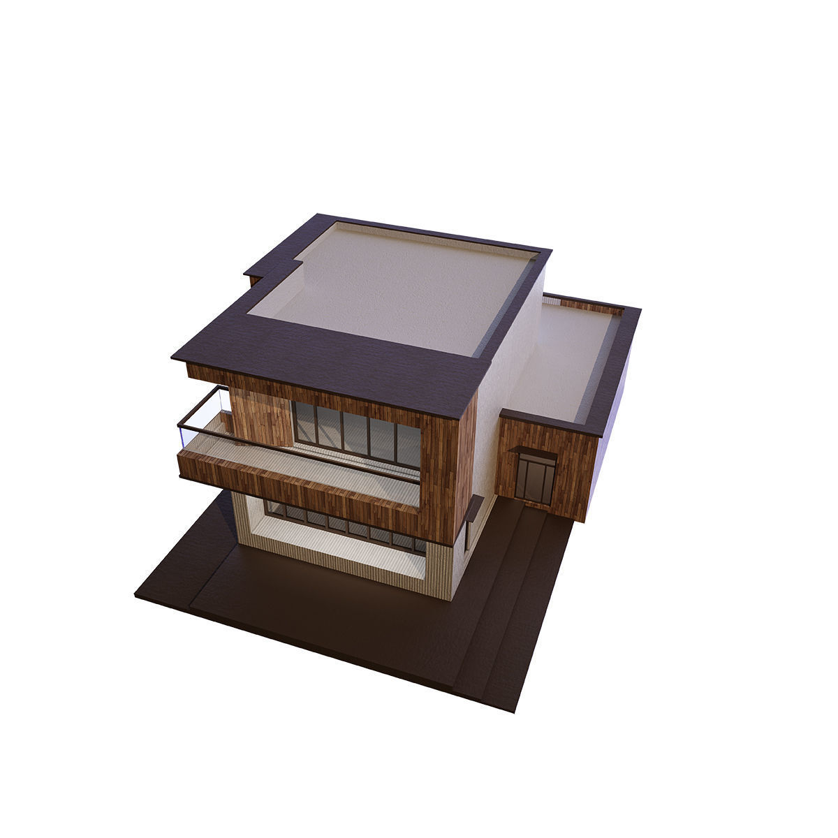 Villa 1 3D model_5