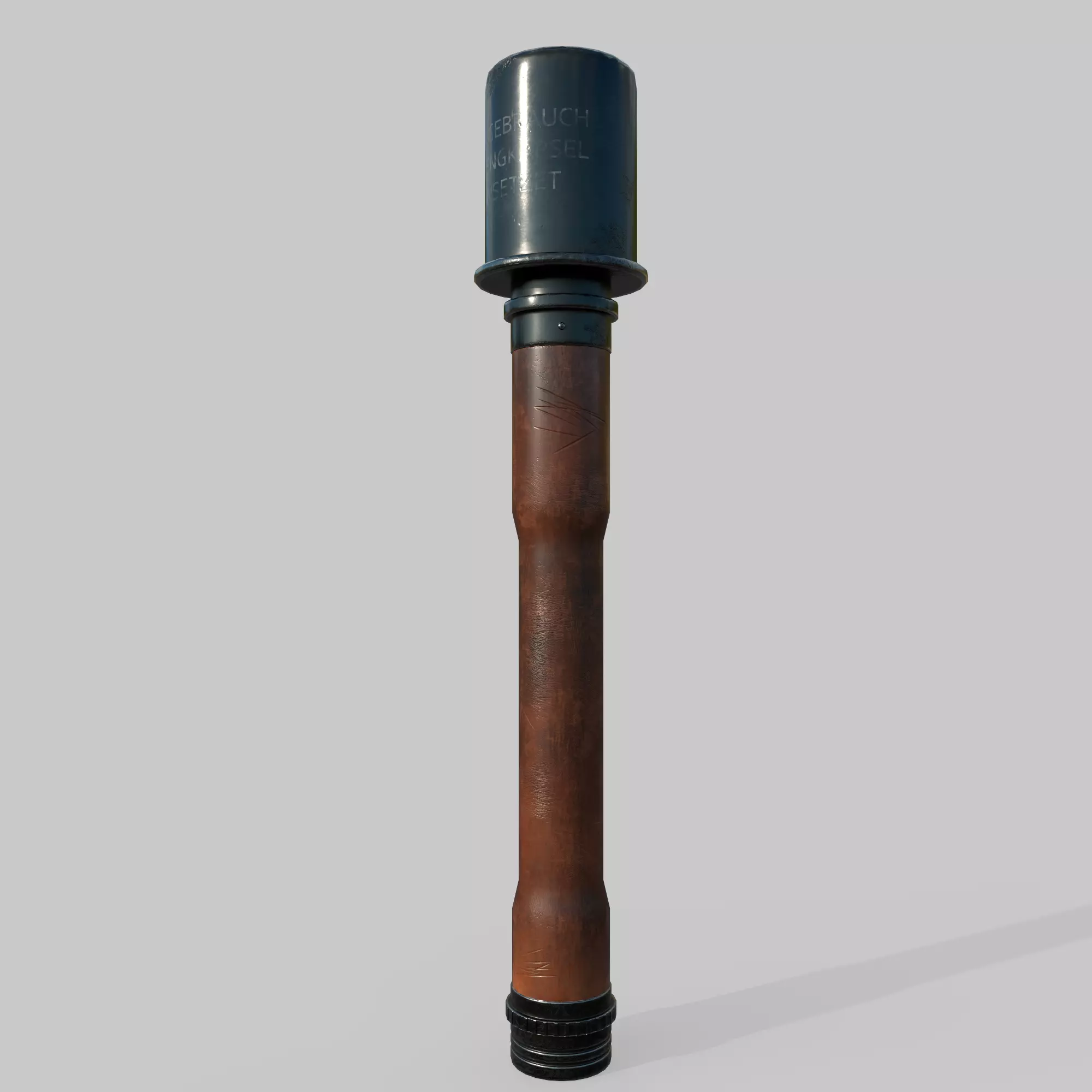 Grenade M24 Stielhandgranate Low-poly 3D model_0