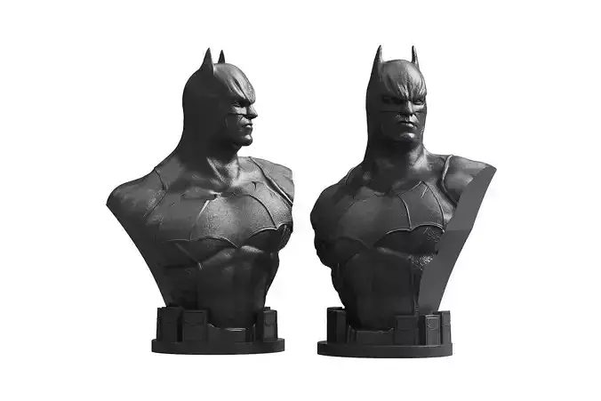 Batman Bust 3D Model Ready to Print