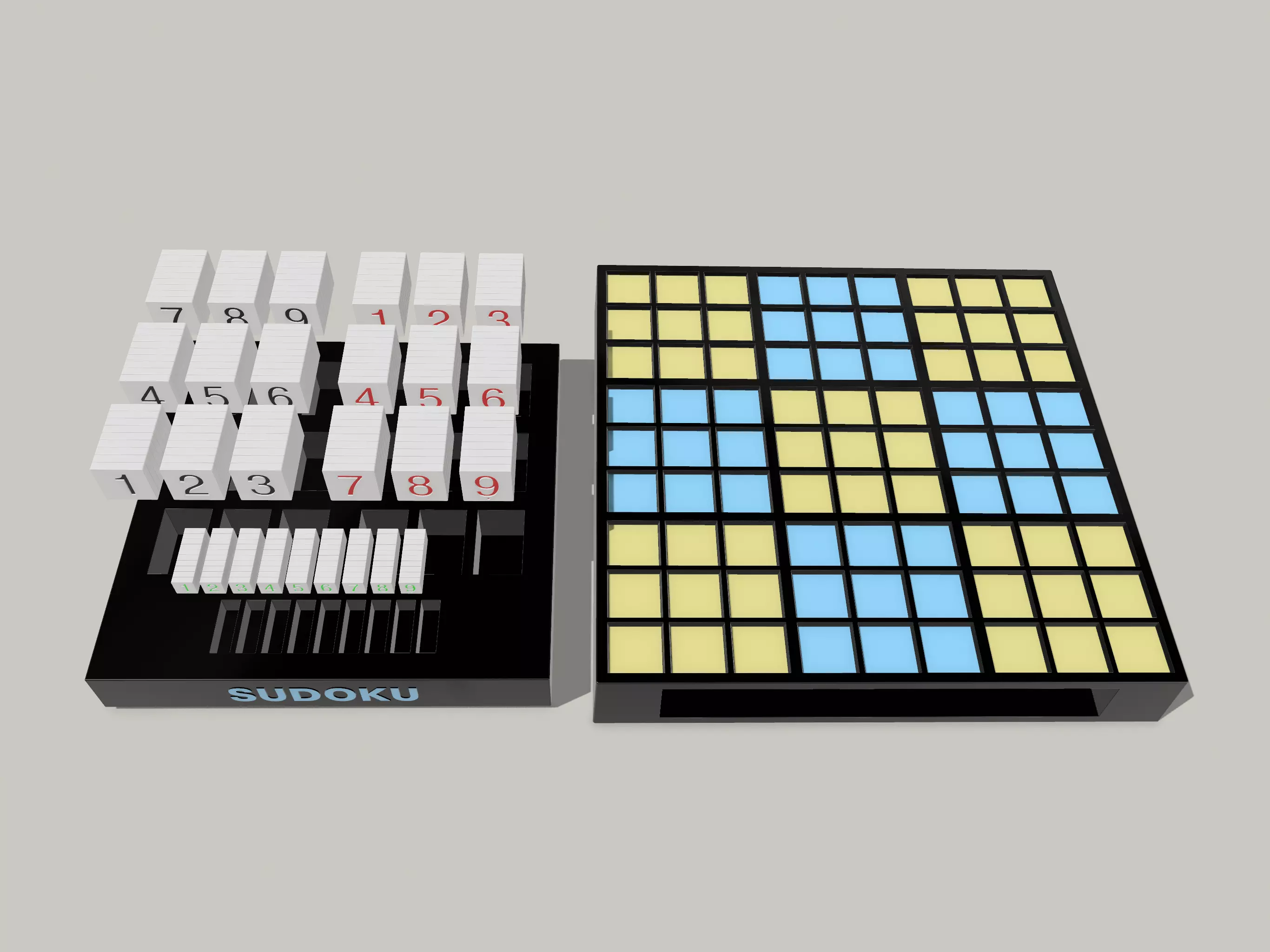 SUDOKU 3D model_0