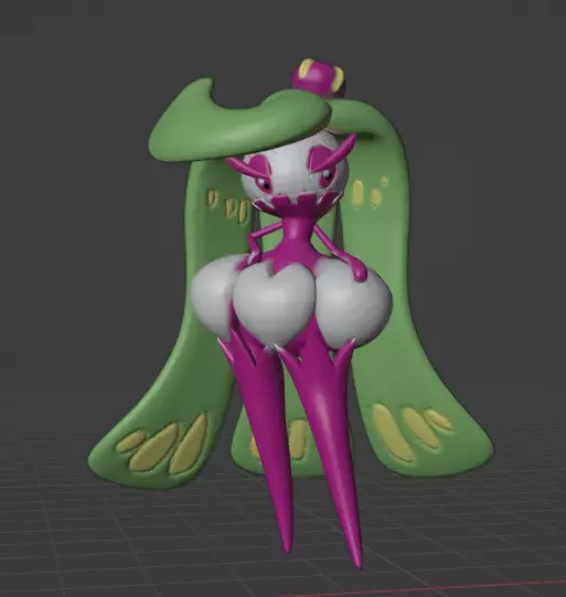 Tsareena 3D print model_0