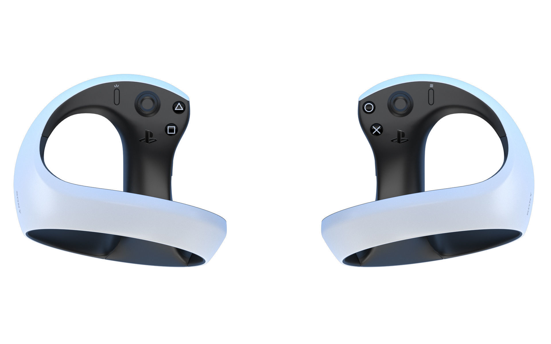 Sony Playstation VR 2 with Sense Controller 3D model_52