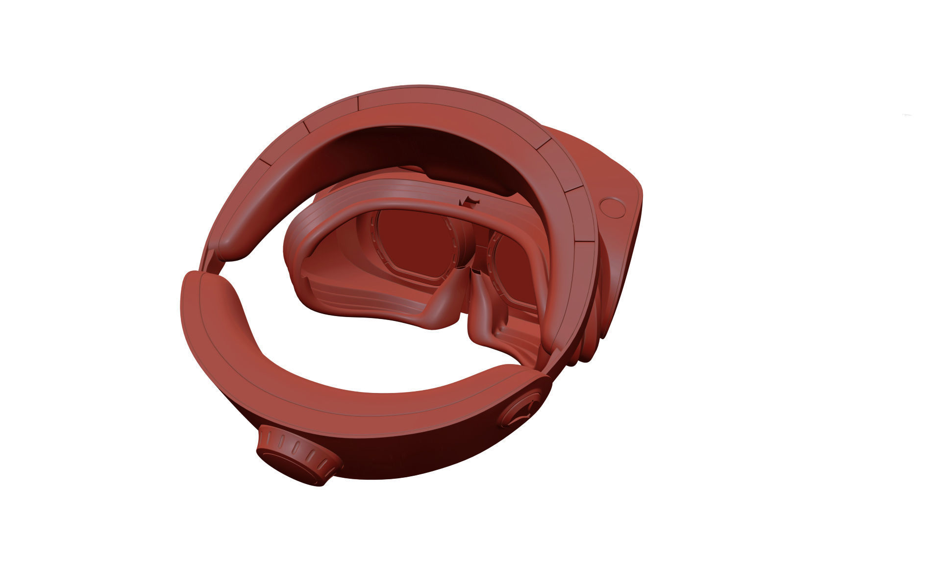 Sony Playstation VR 2 with Sense Controller 3D model_30