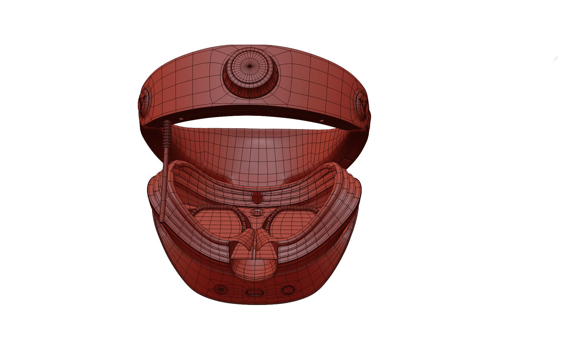 Sony Playstation VR 2 with Sense Controller 3D model_33