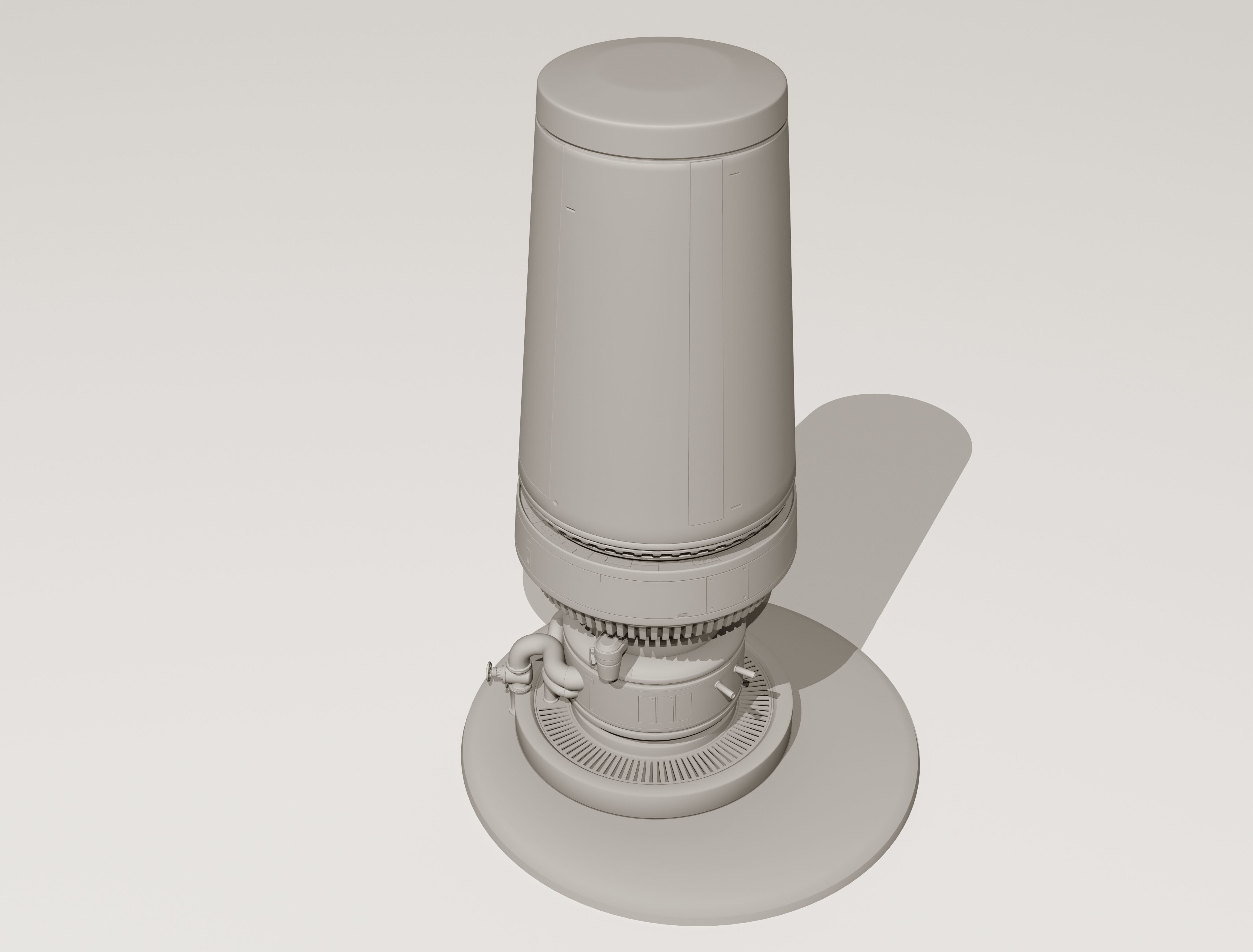 Sci-Fi Moisture Tower 3D model_6