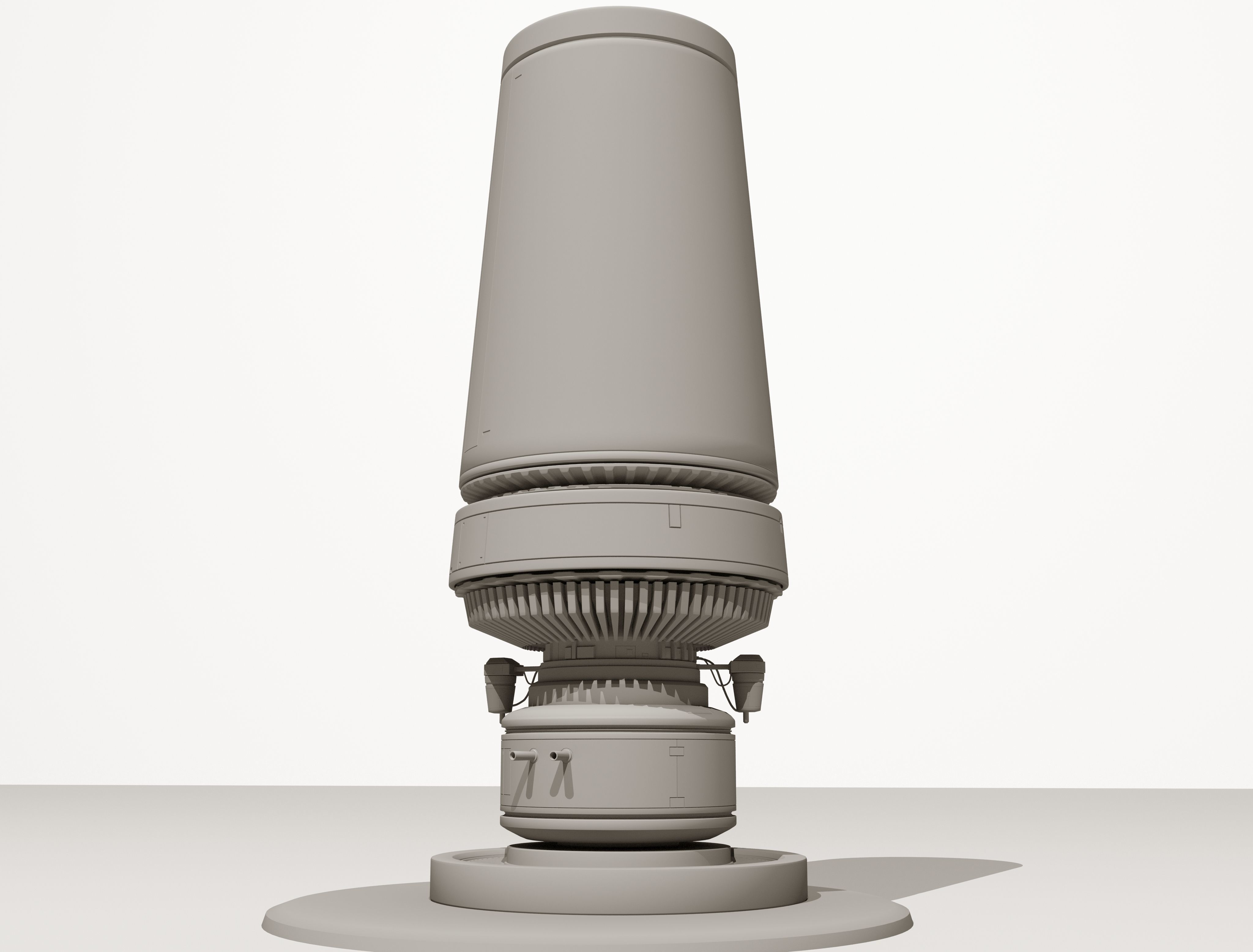 Sci-Fi Moisture Tower 3D model_5