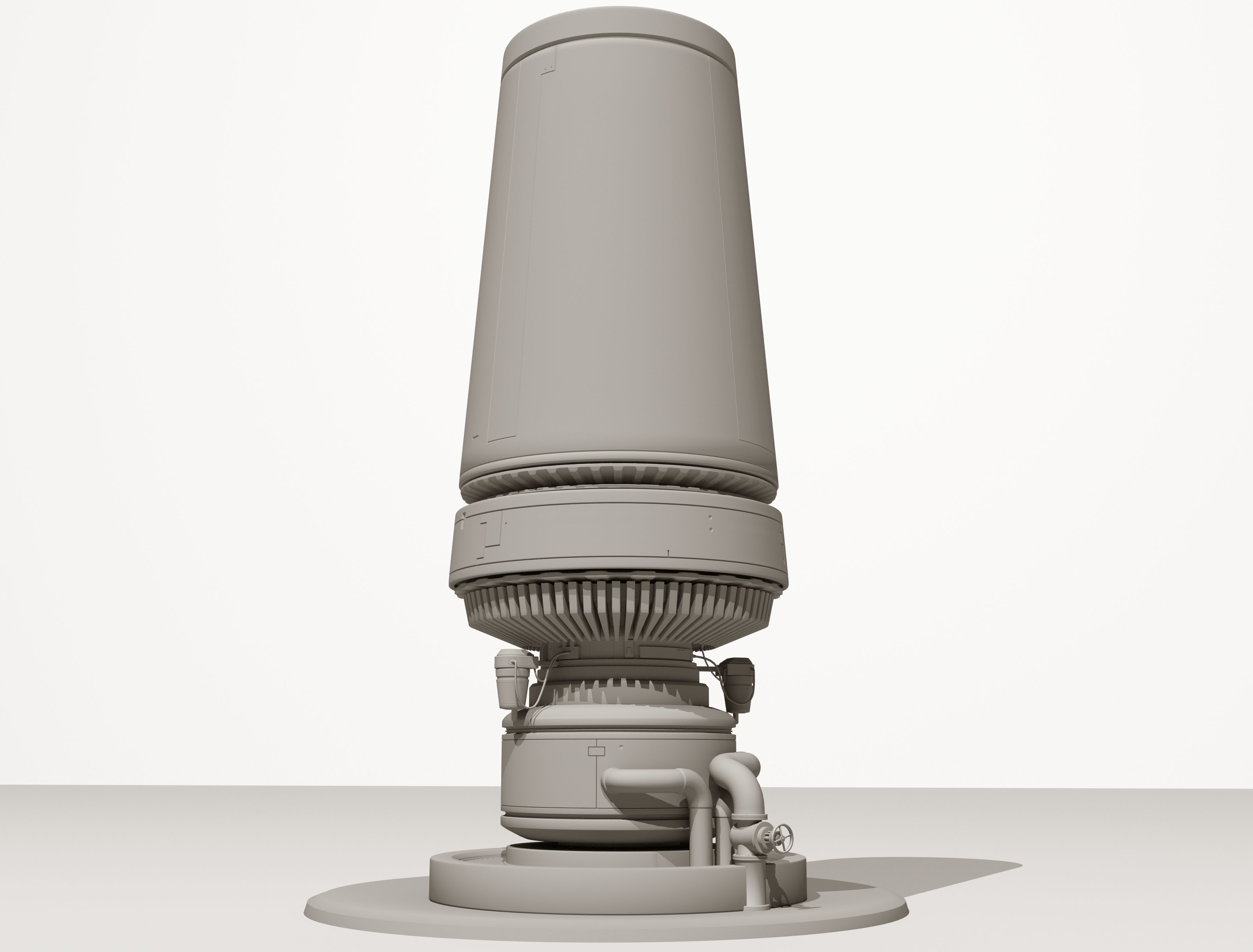 Sci-Fi Moisture Tower 3D model_3