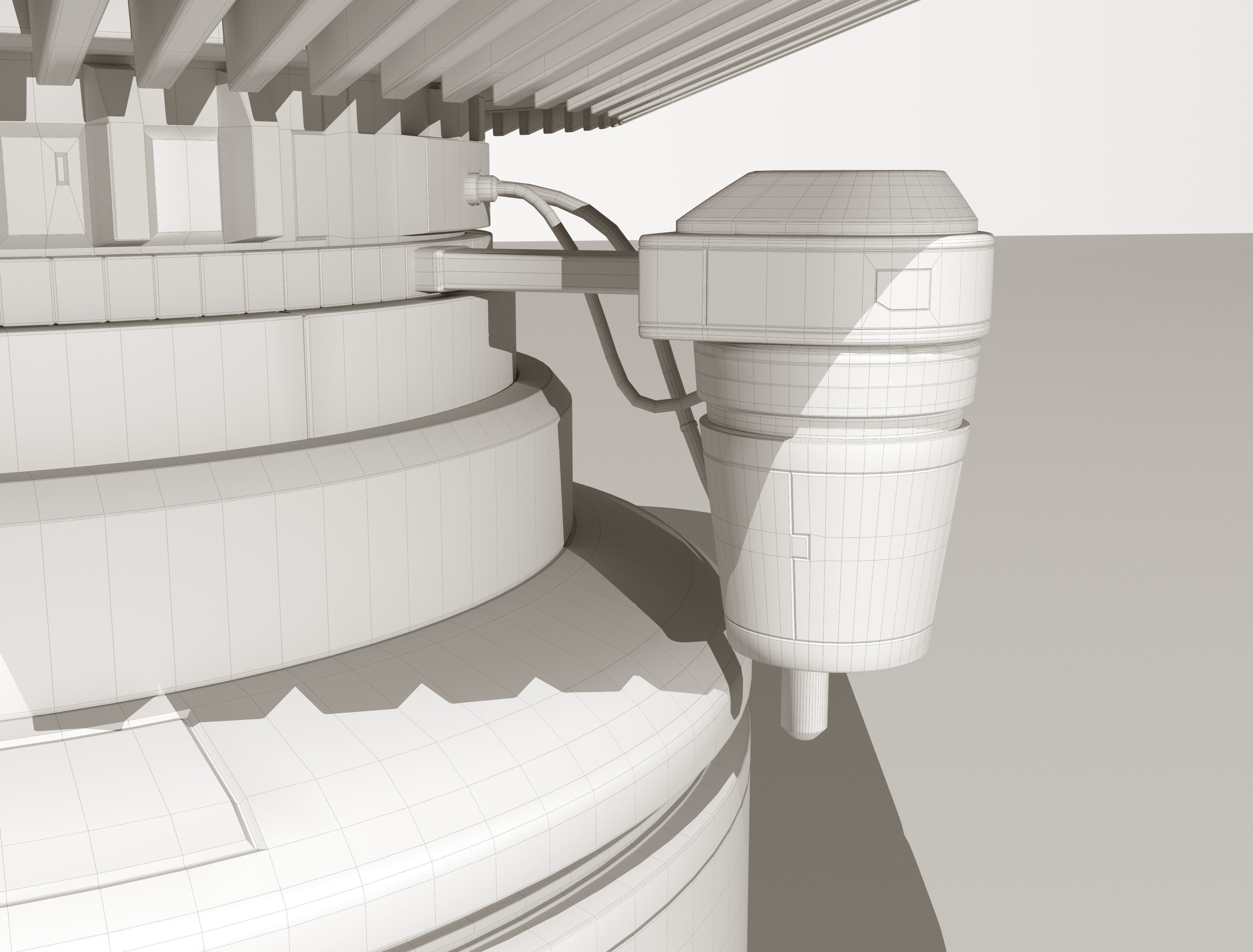 Sci-Fi Moisture Tower 3D model_15
