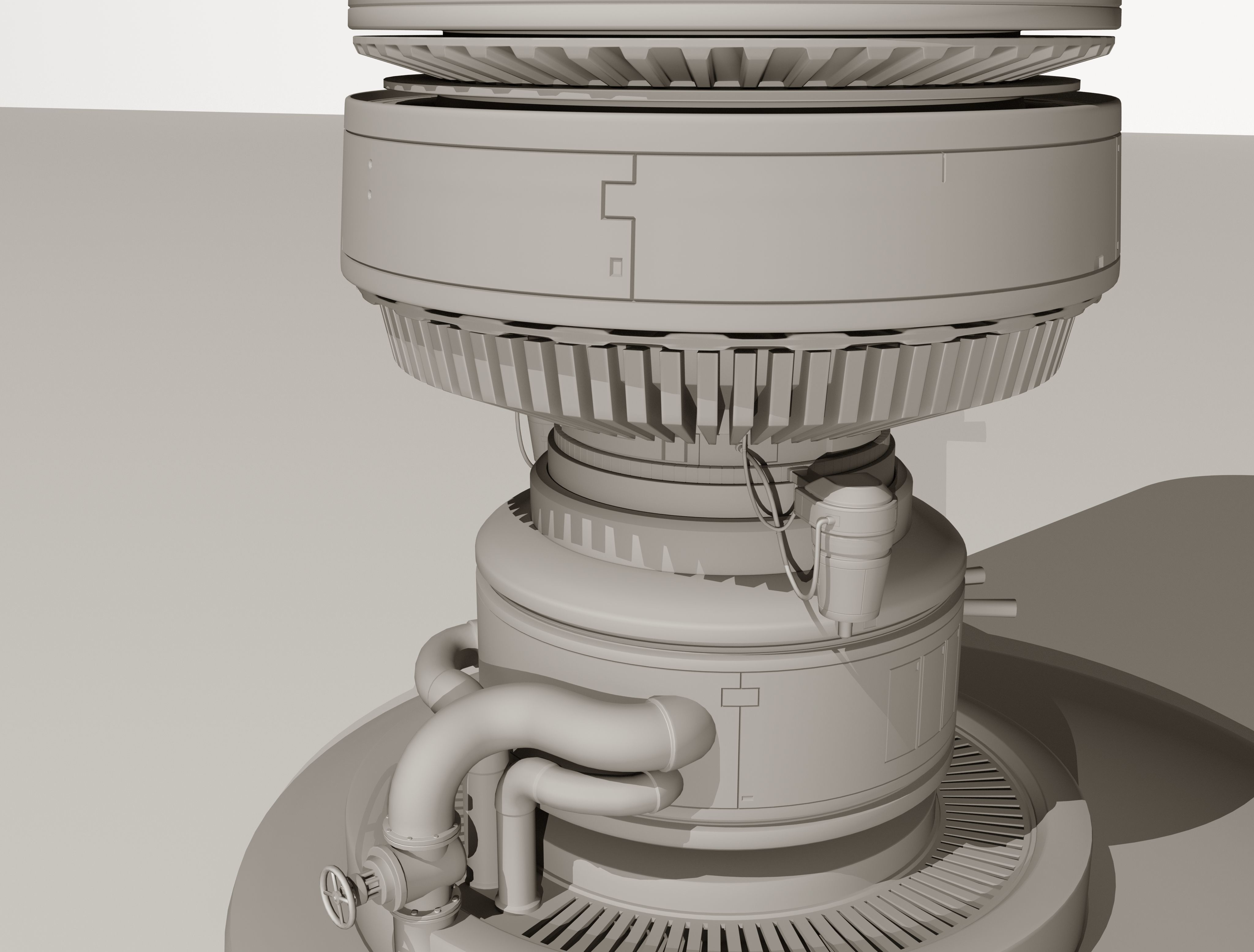 Sci-Fi Moisture Tower 3D model_11