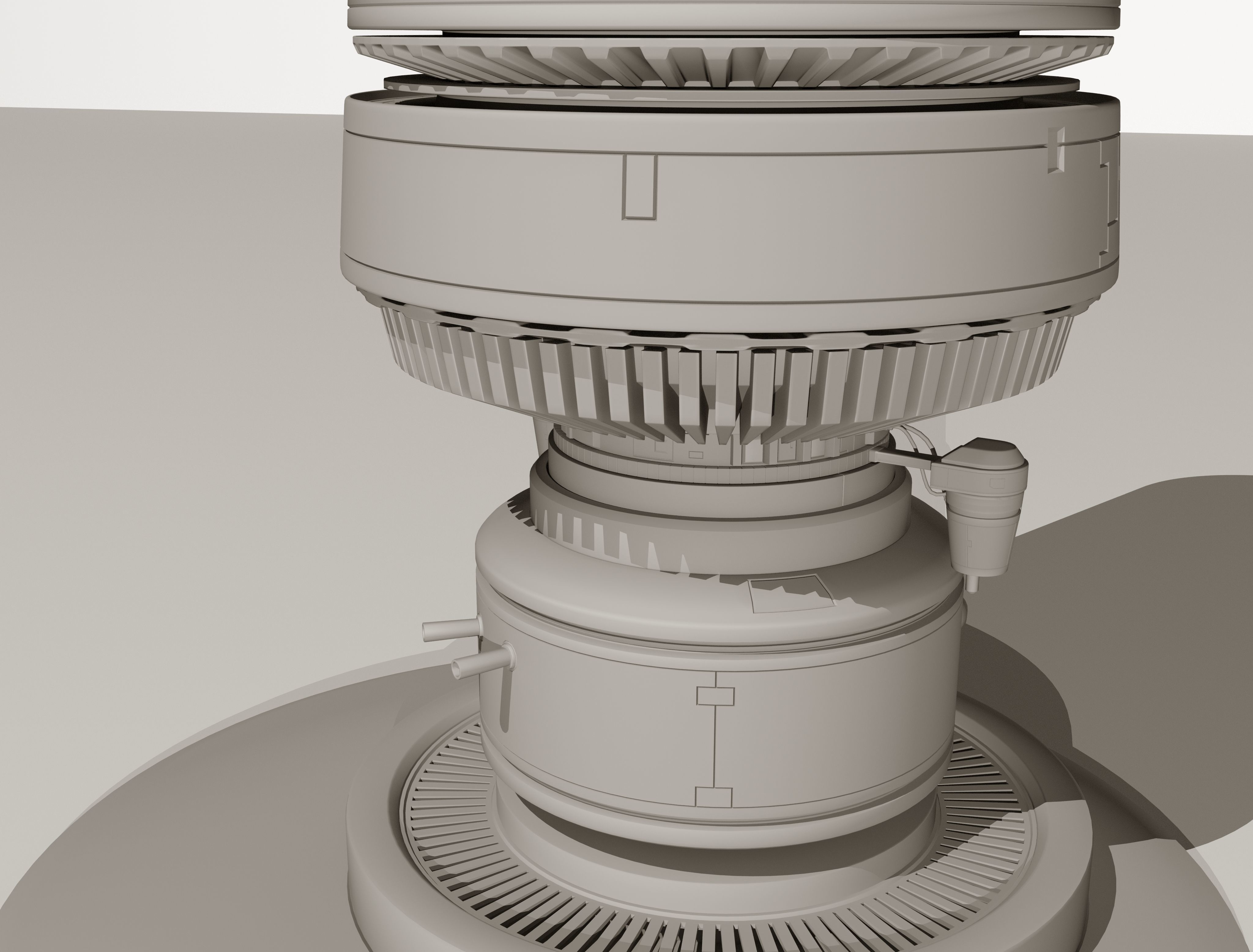 Sci-Fi Moisture Tower 3D model_13