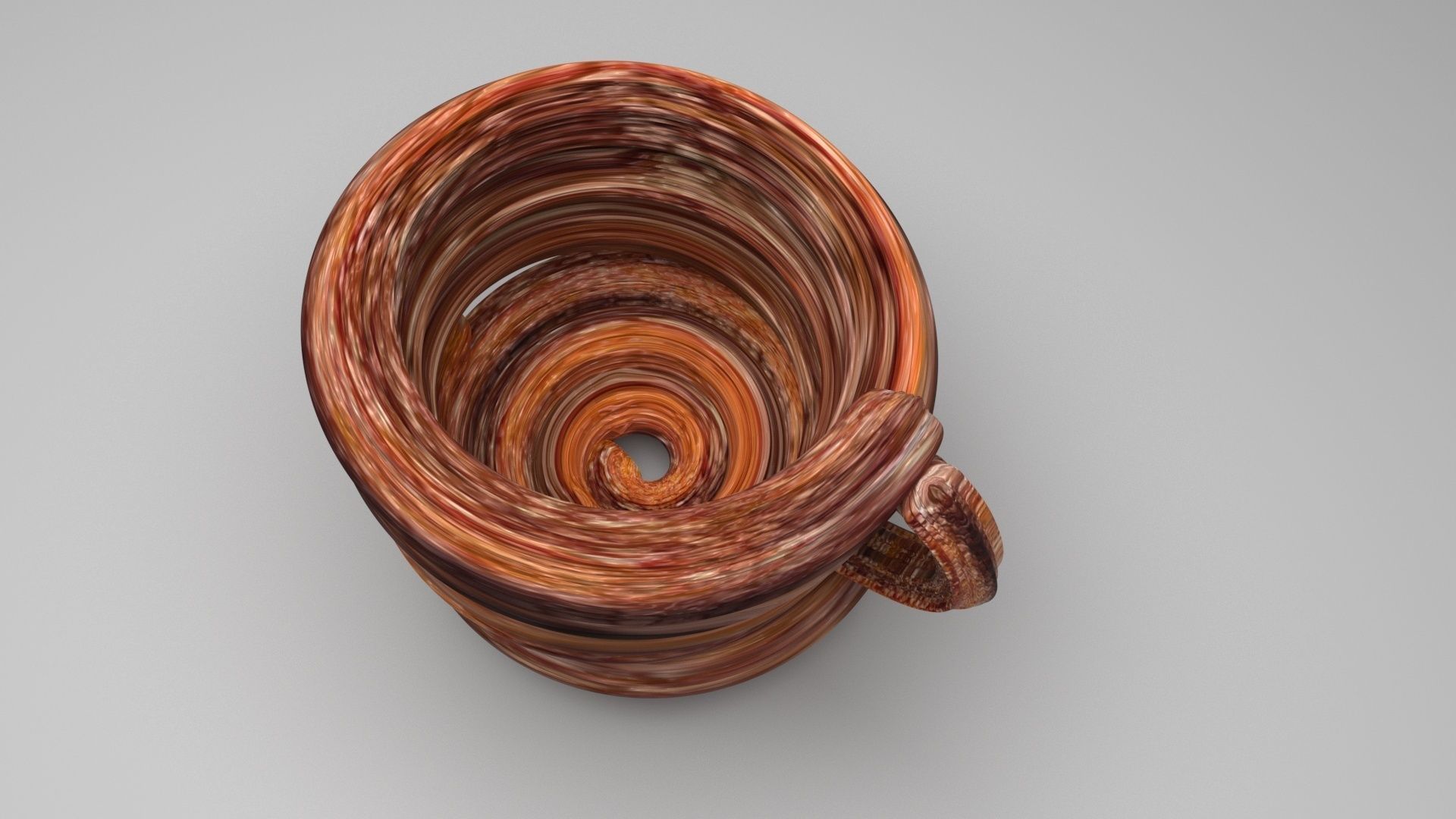Churro Mug 3D model_1