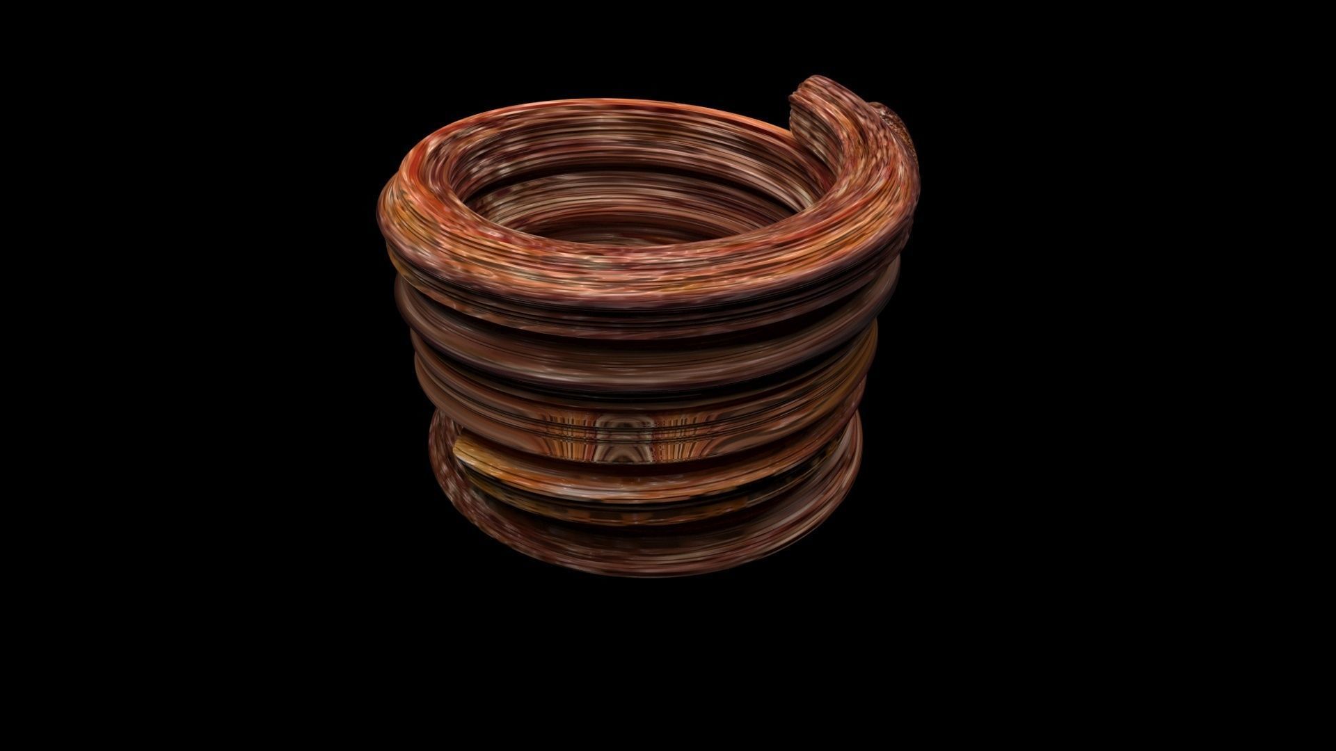 Churro Mug 3D model_12