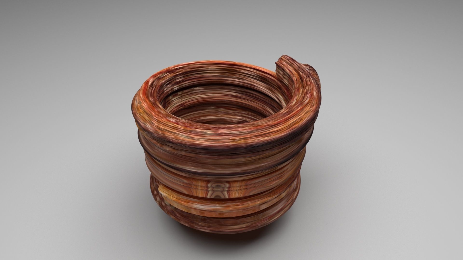 Churro Mug 3D model_4
