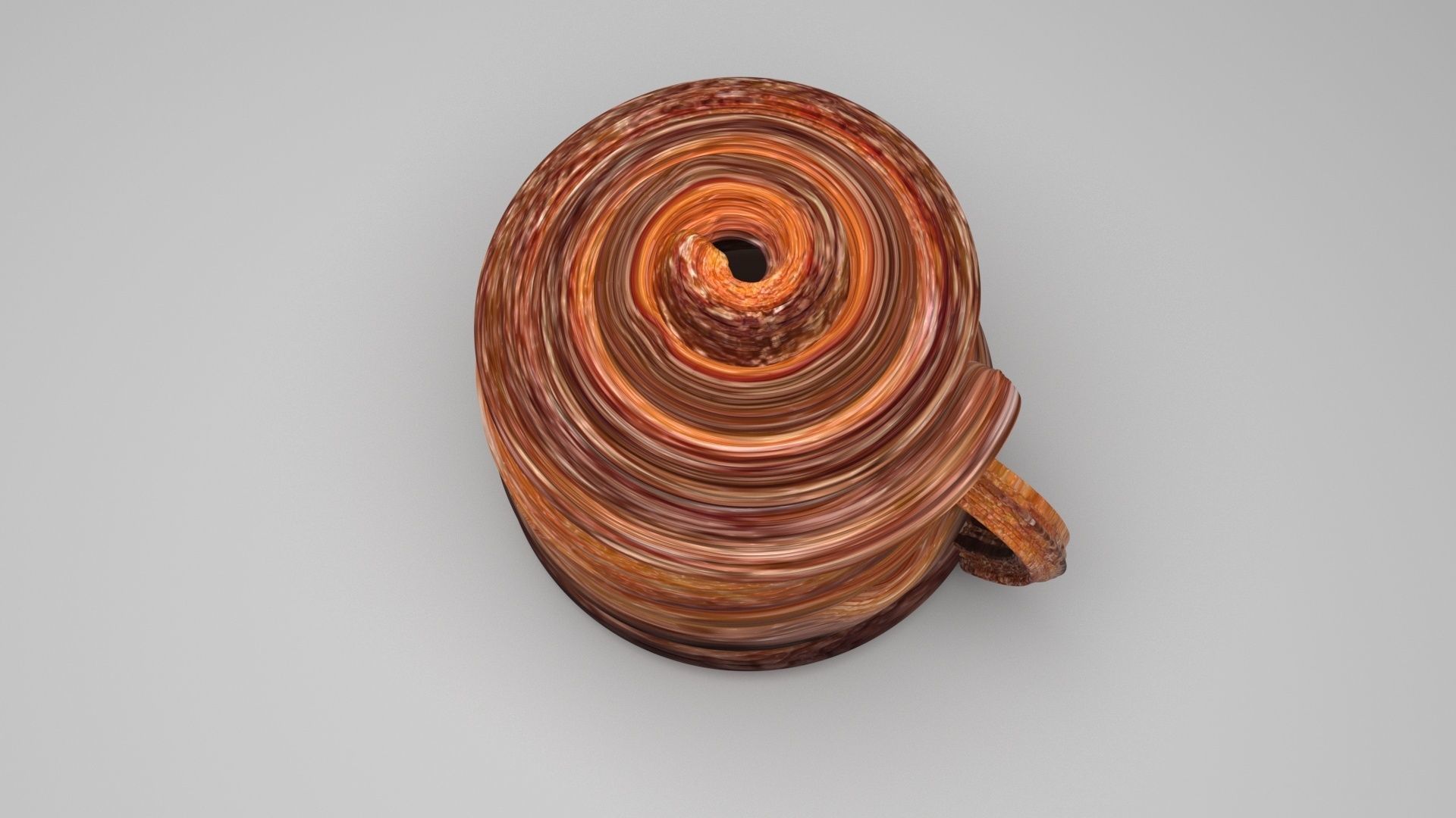 Churro Mug 3D model_6