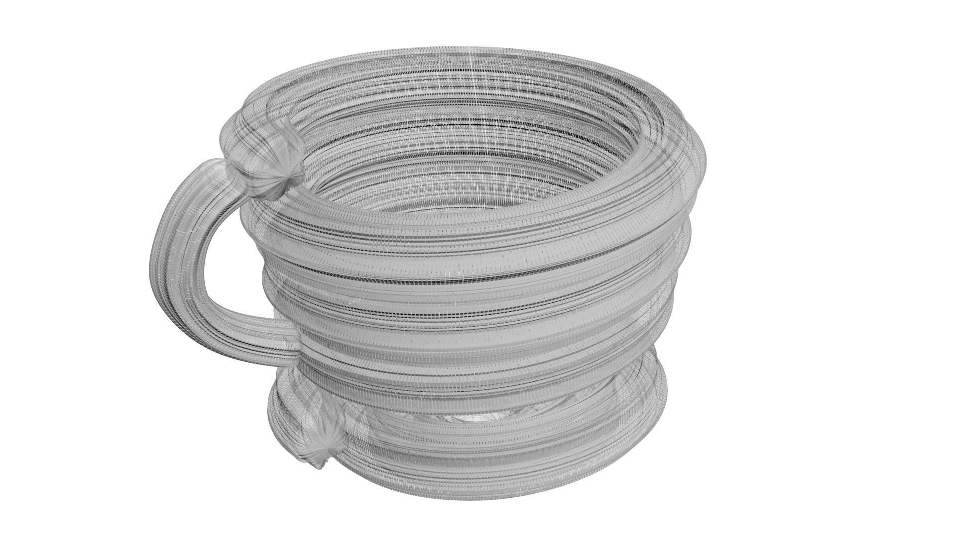 Churro Mug 3D model_22