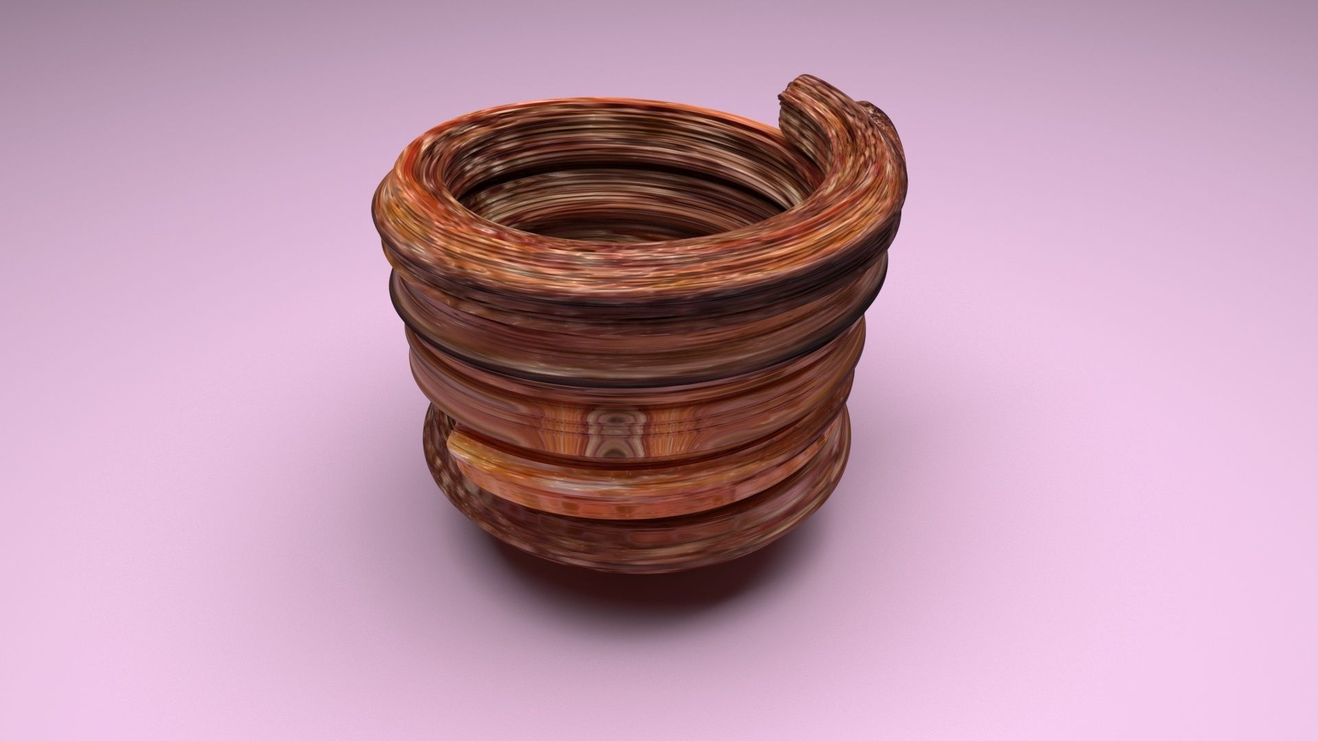 Churro Mug 3D model_11