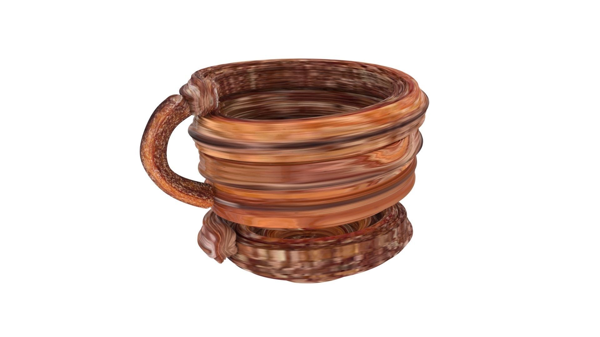 Churro Mug 3D model_15