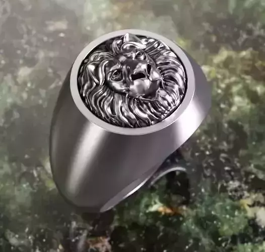 Lion Men Ring