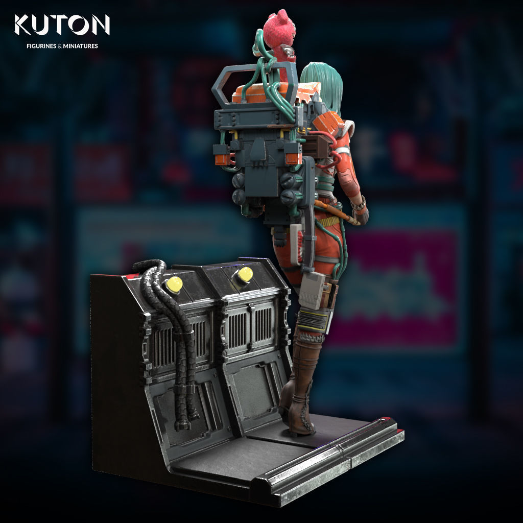 Lu and Vega 3D print model_4