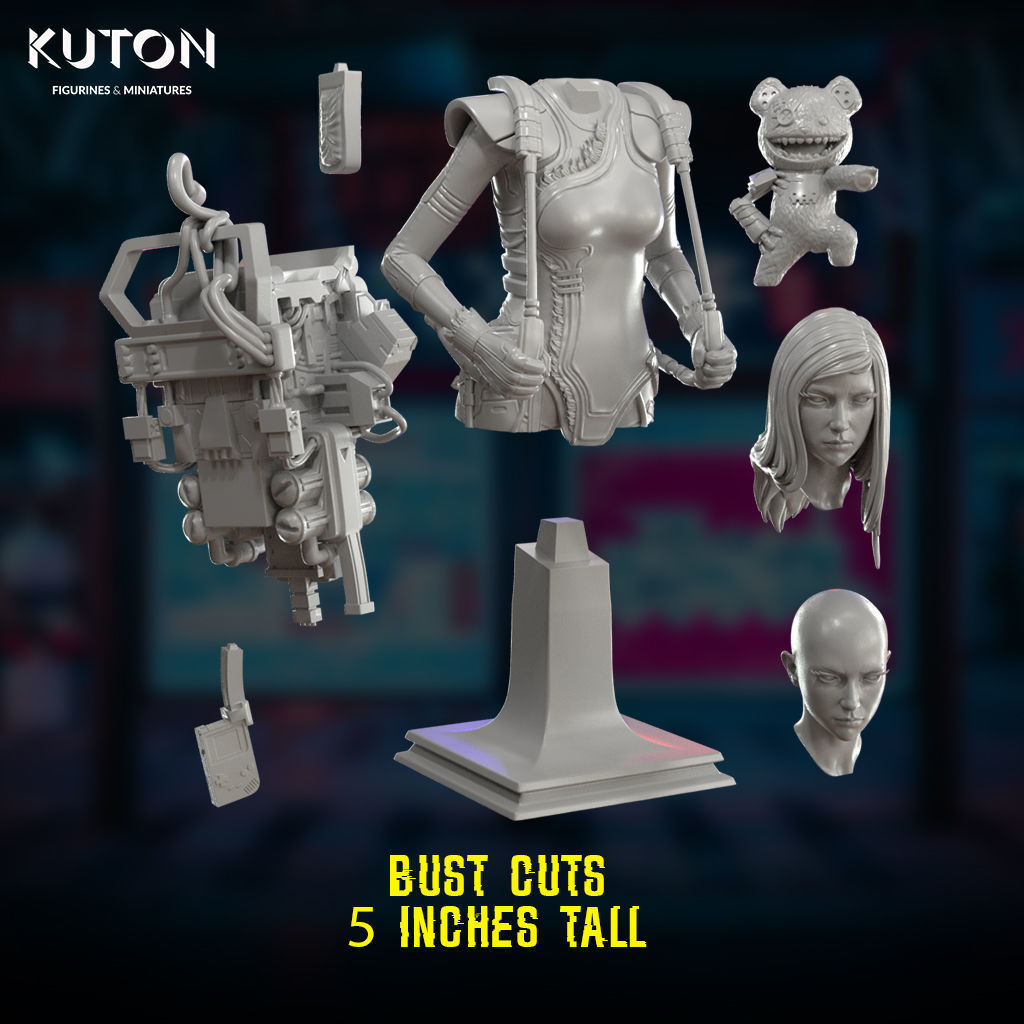 Lu and Vega 3D print model_9