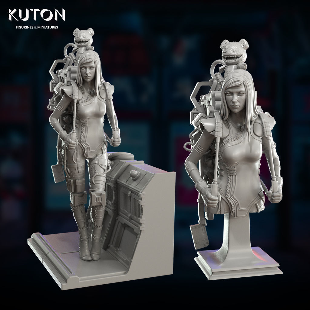 Lu and Vega 3D print model_6