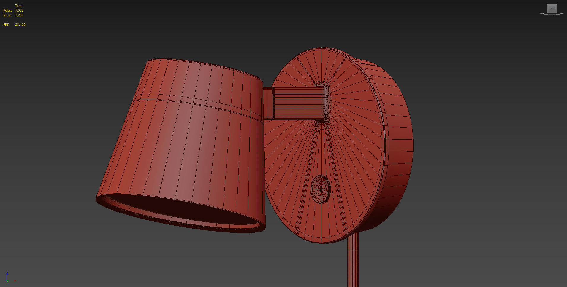 Tip Wall Lamp by Muuto 3D model_5