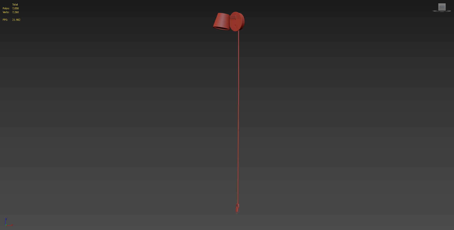 Tip Wall Lamp by Muuto 3D model_7