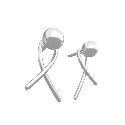 Simple Earring v1 002