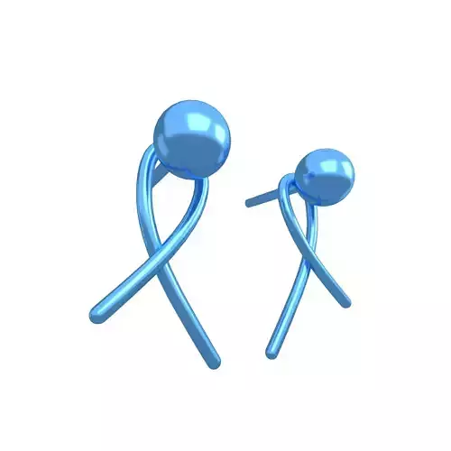 Simple Earring v1 005