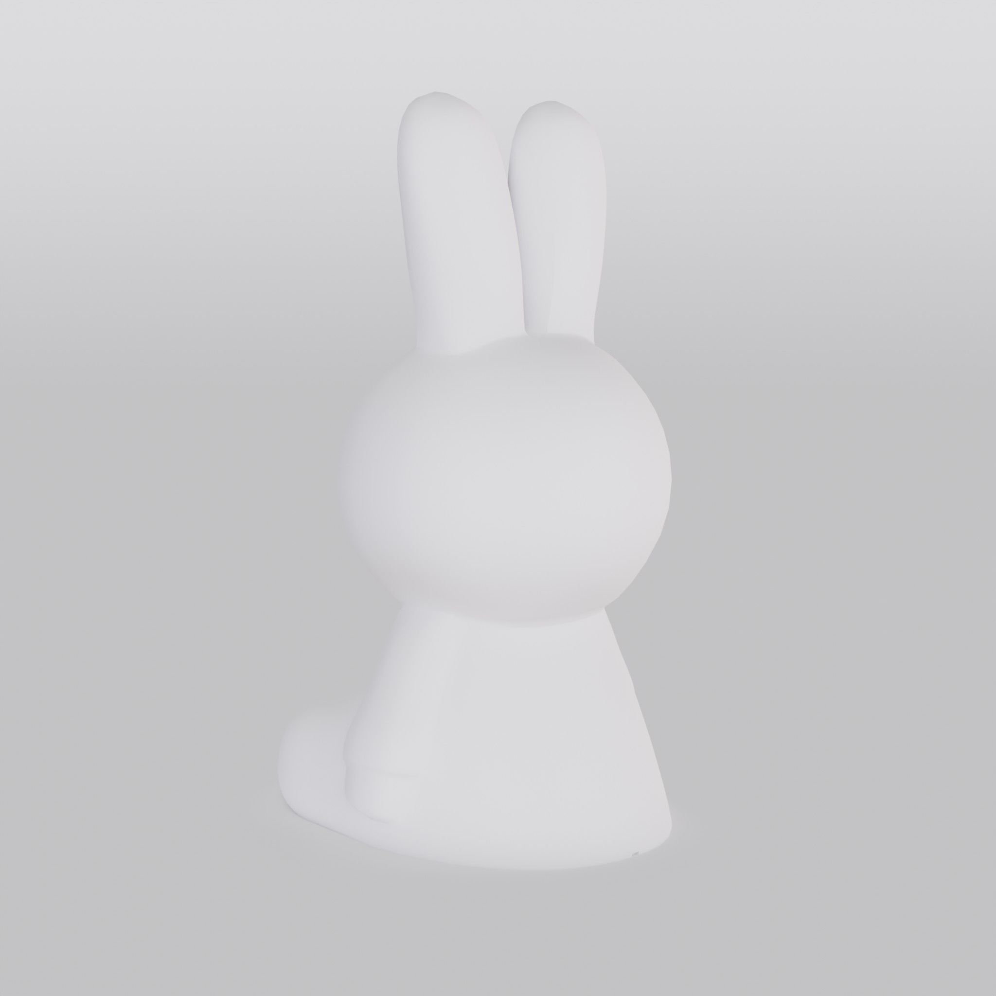 Miffy First Light Lamp Low-poly 3D model_2