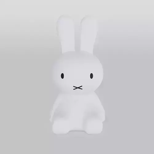 Miffy First Light Lamp Low-poly 3D model Miffy First Light Lamp Low-poly 3D model