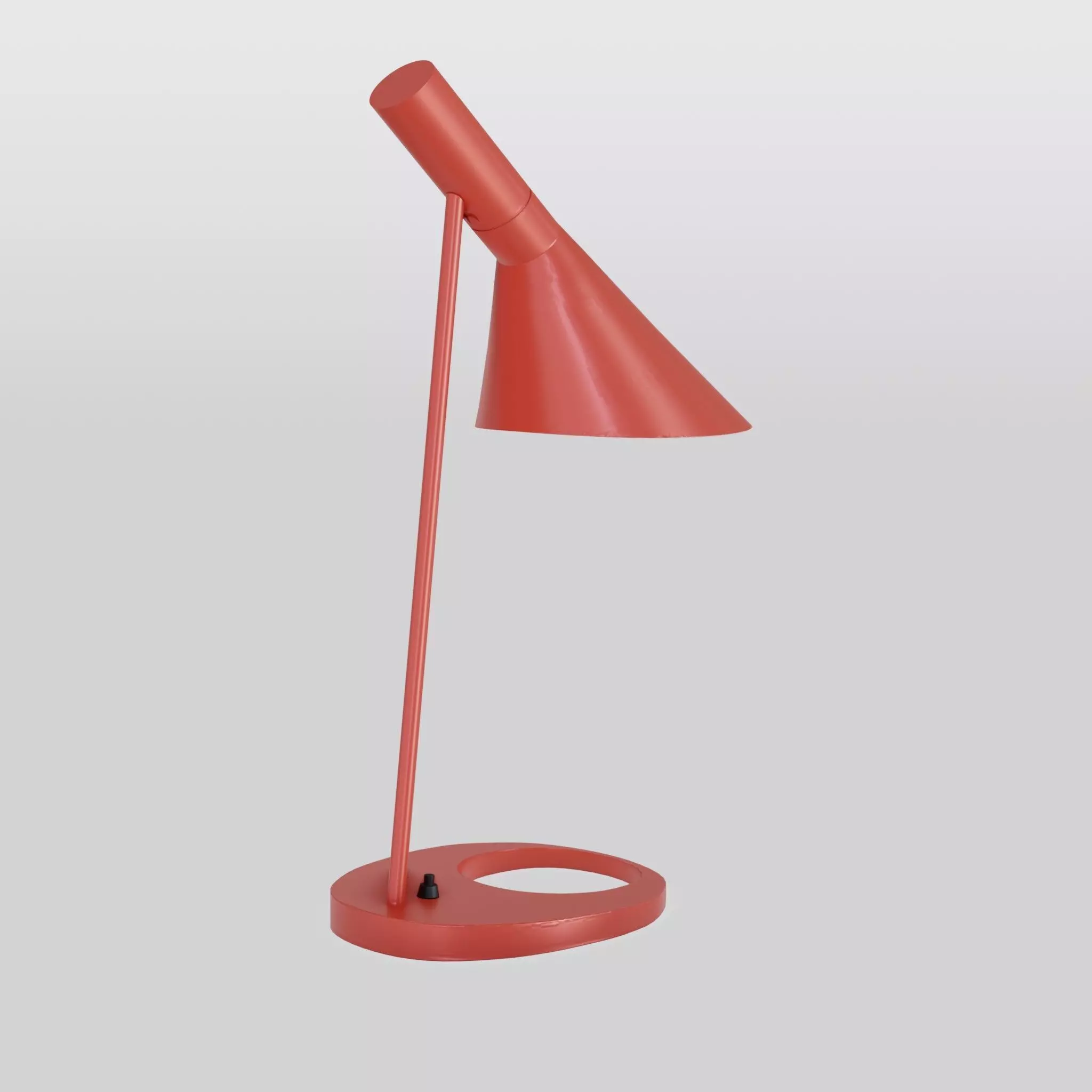 14 AJ Mini Table Lamp Low-poly 3D model_0