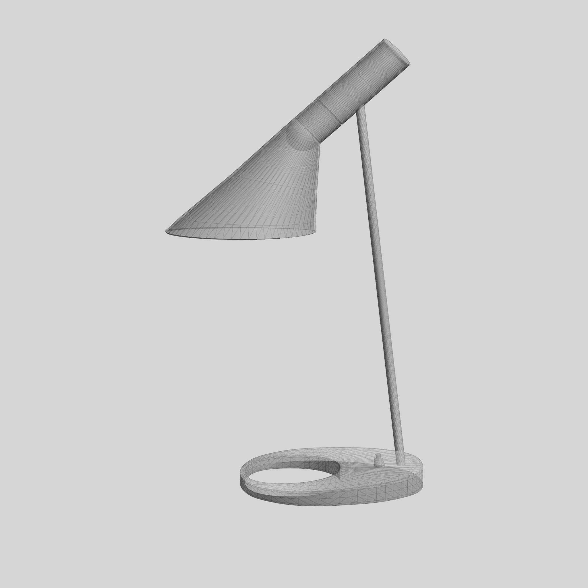 14 AJ Mini Table Lamp Low-poly 3D model_8