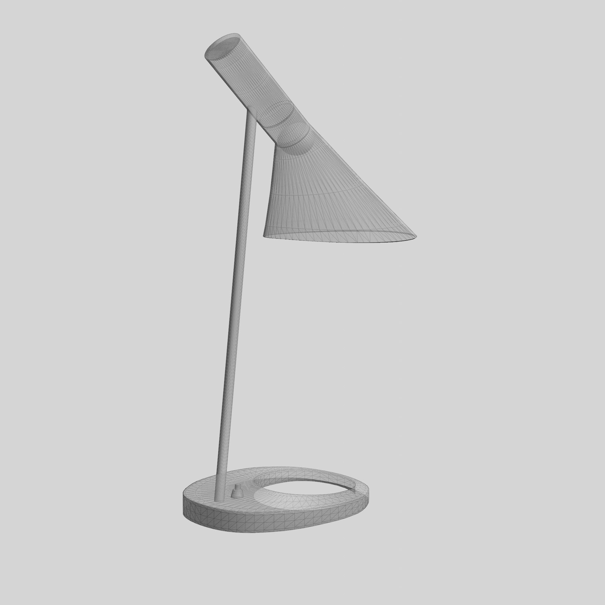 14 AJ Mini Table Lamp Low-poly 3D model_6
