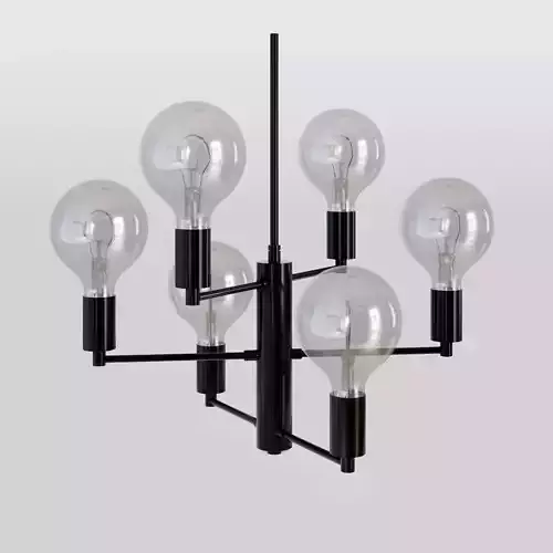 LED Lamp Low-poly 3D model