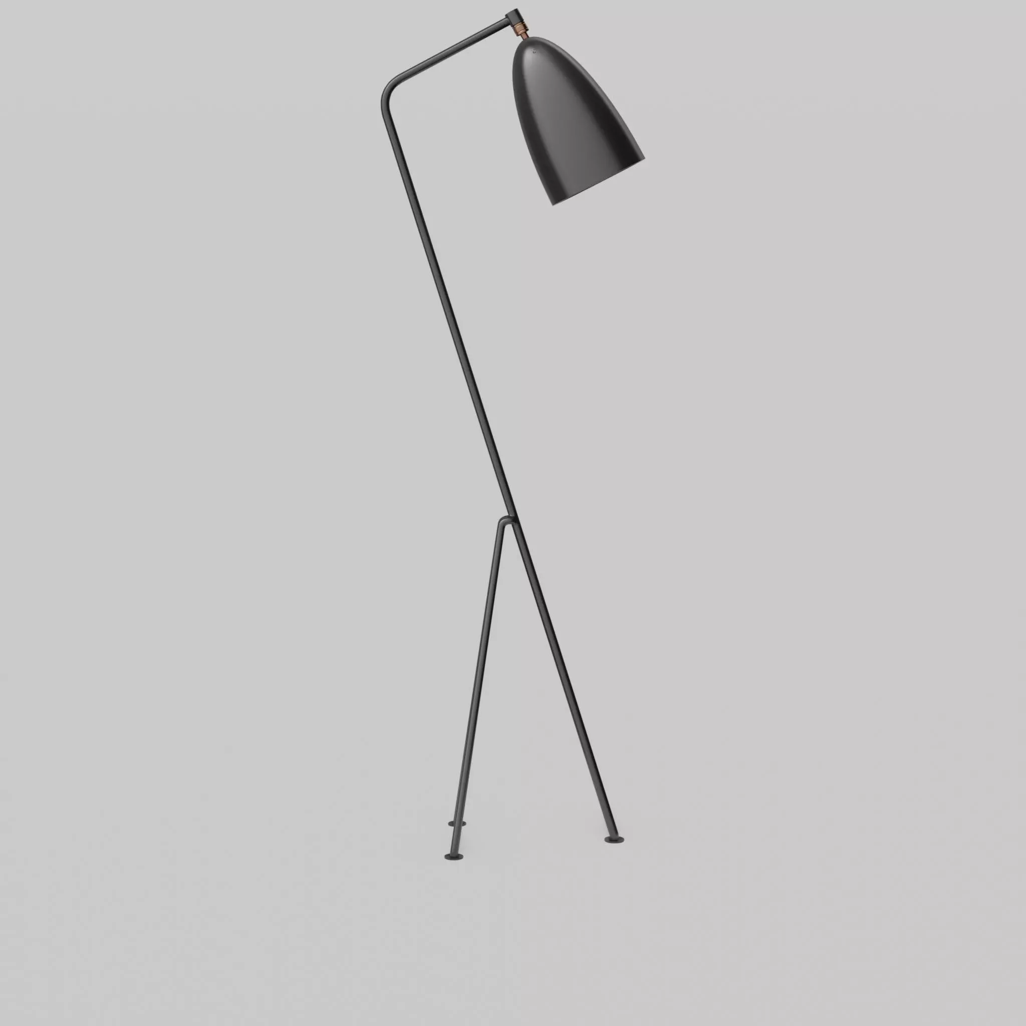 Grasshoppa Floor Lamp Low-poly 3D model_0