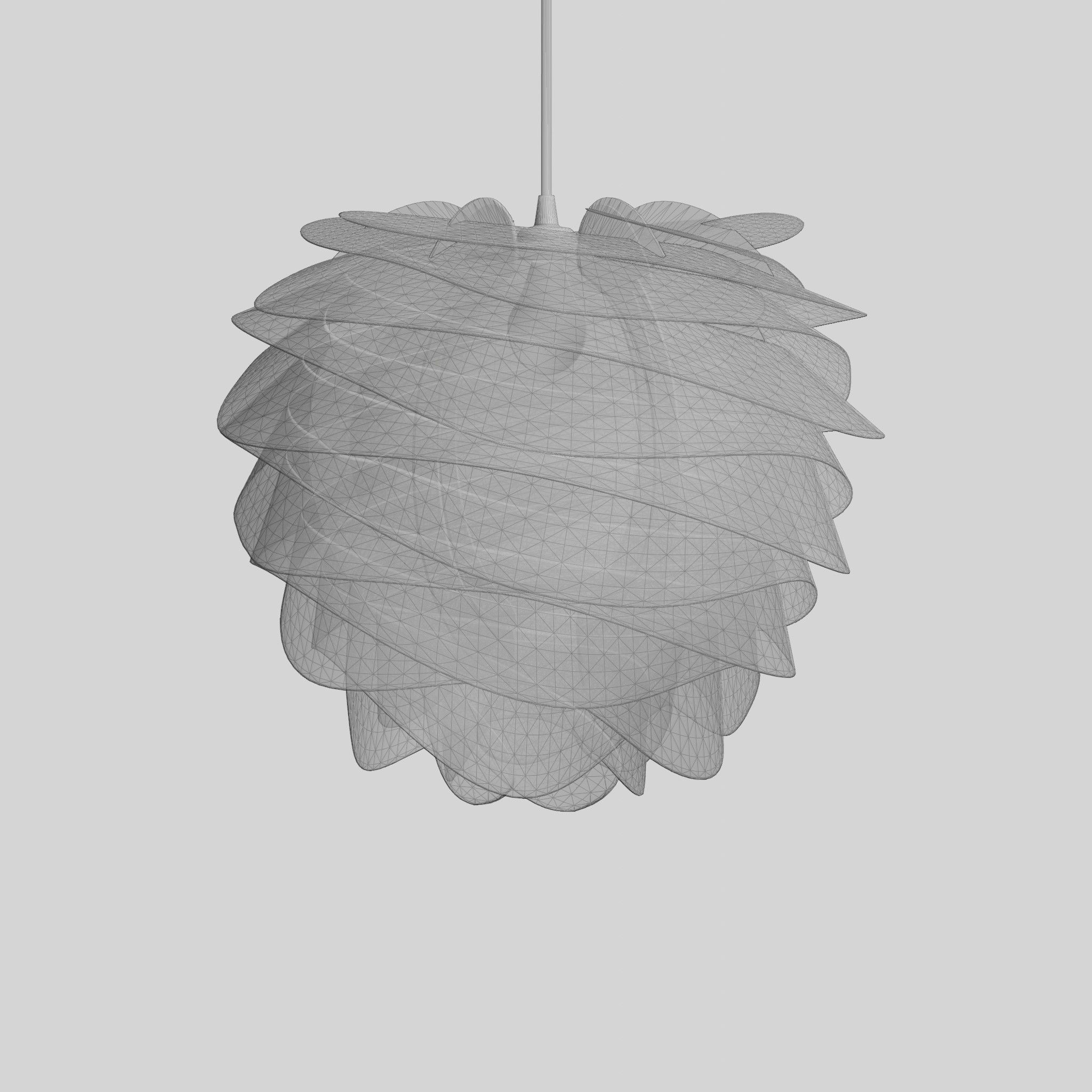 UMAGE Carmina Lamp Low-poly 3D model_8
