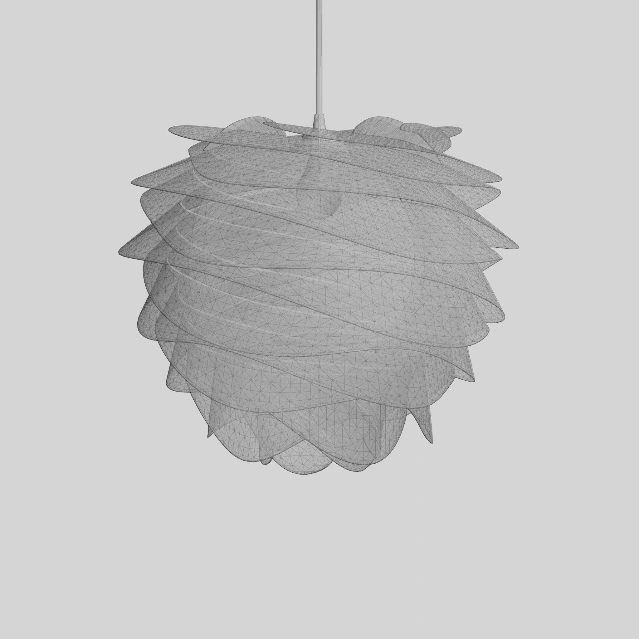 UMAGE Carmina Lamp Low-poly 3D model_7