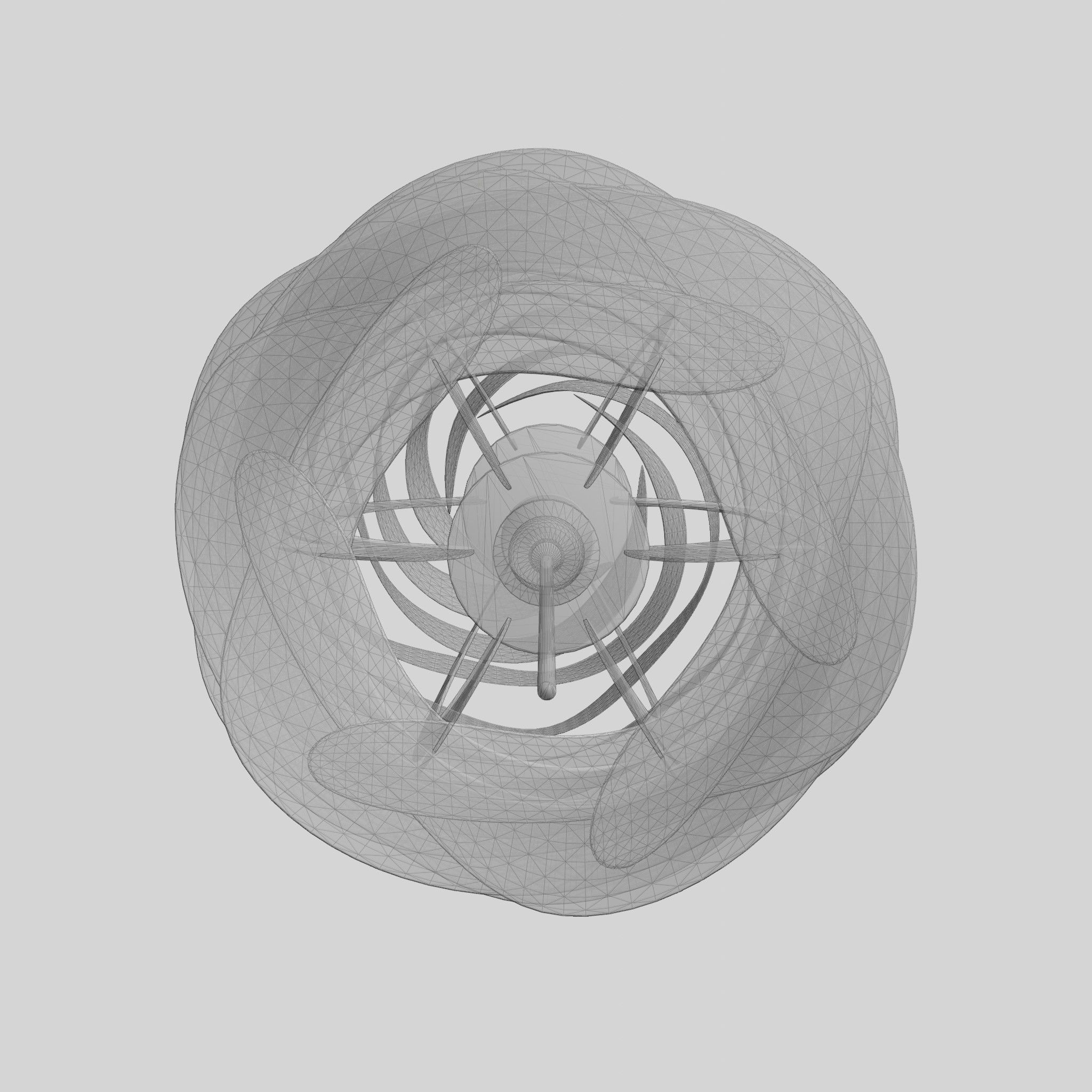 UMAGE Carmina Lamp Low-poly 3D model_9