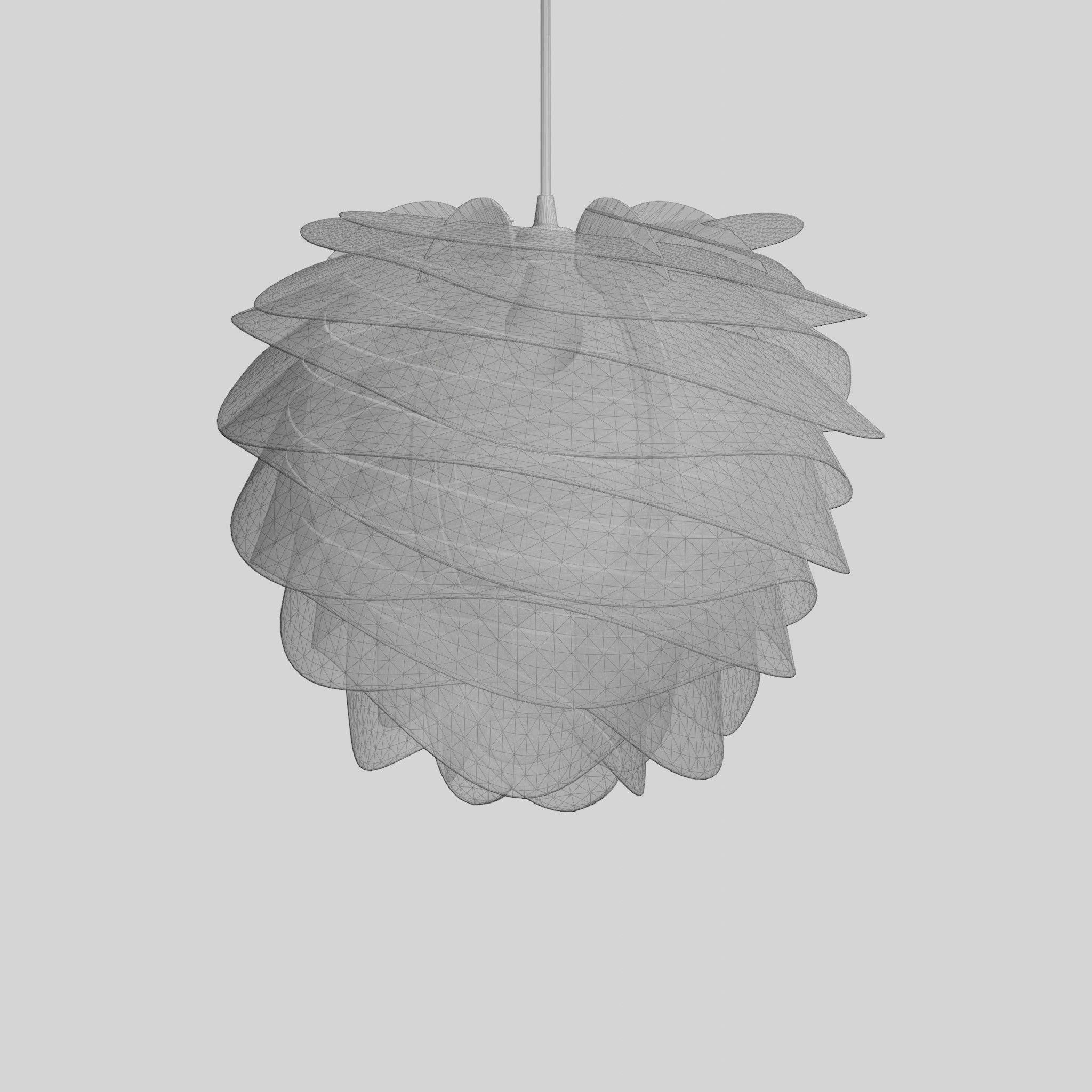 UMAGE Carmina Lamp Low-poly 3D model_5