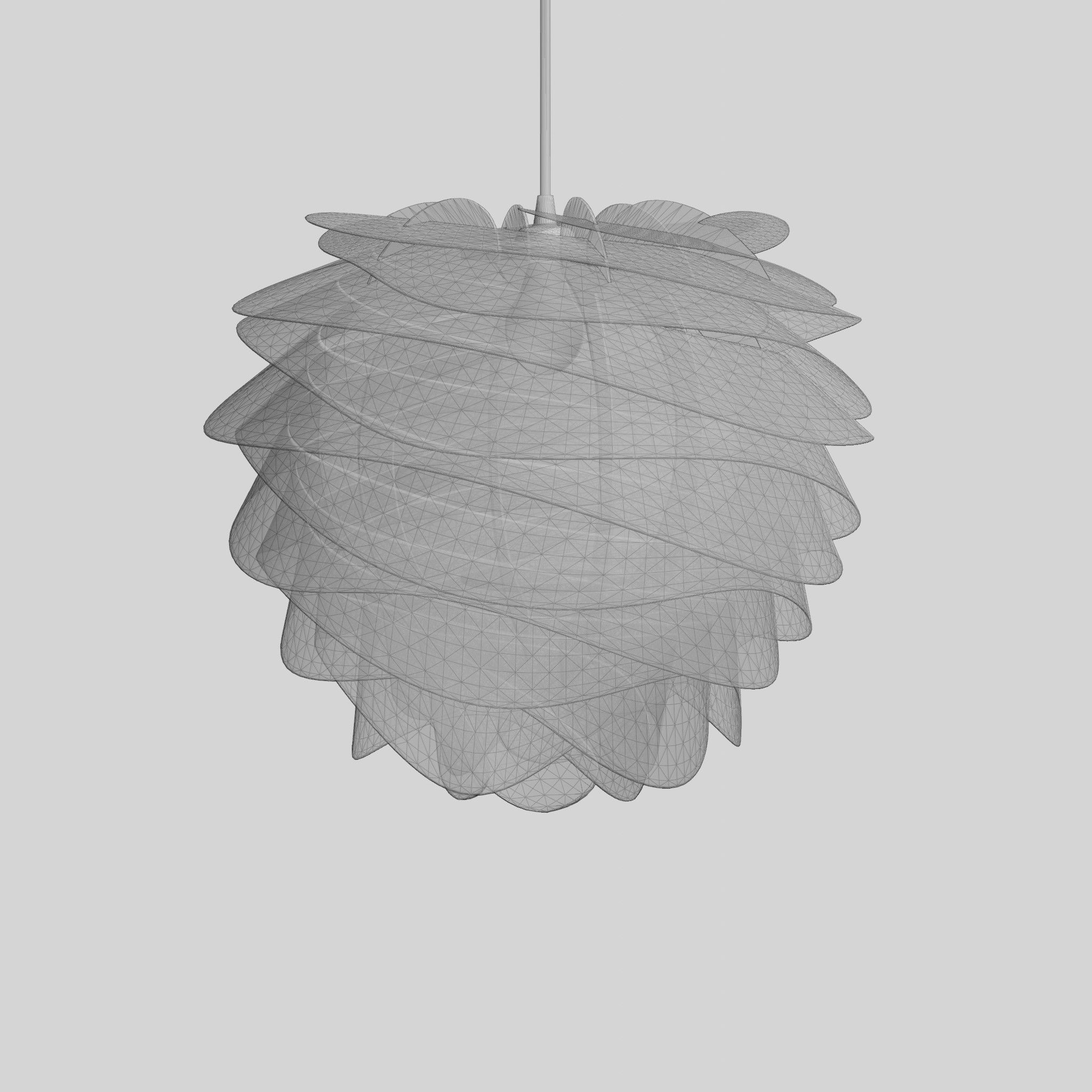 UMAGE Carmina Lamp Low-poly 3D model_6