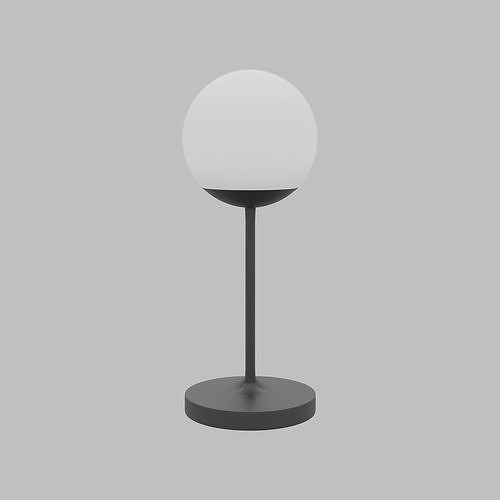 Mooon Lamp 63 Low-poly 3D model