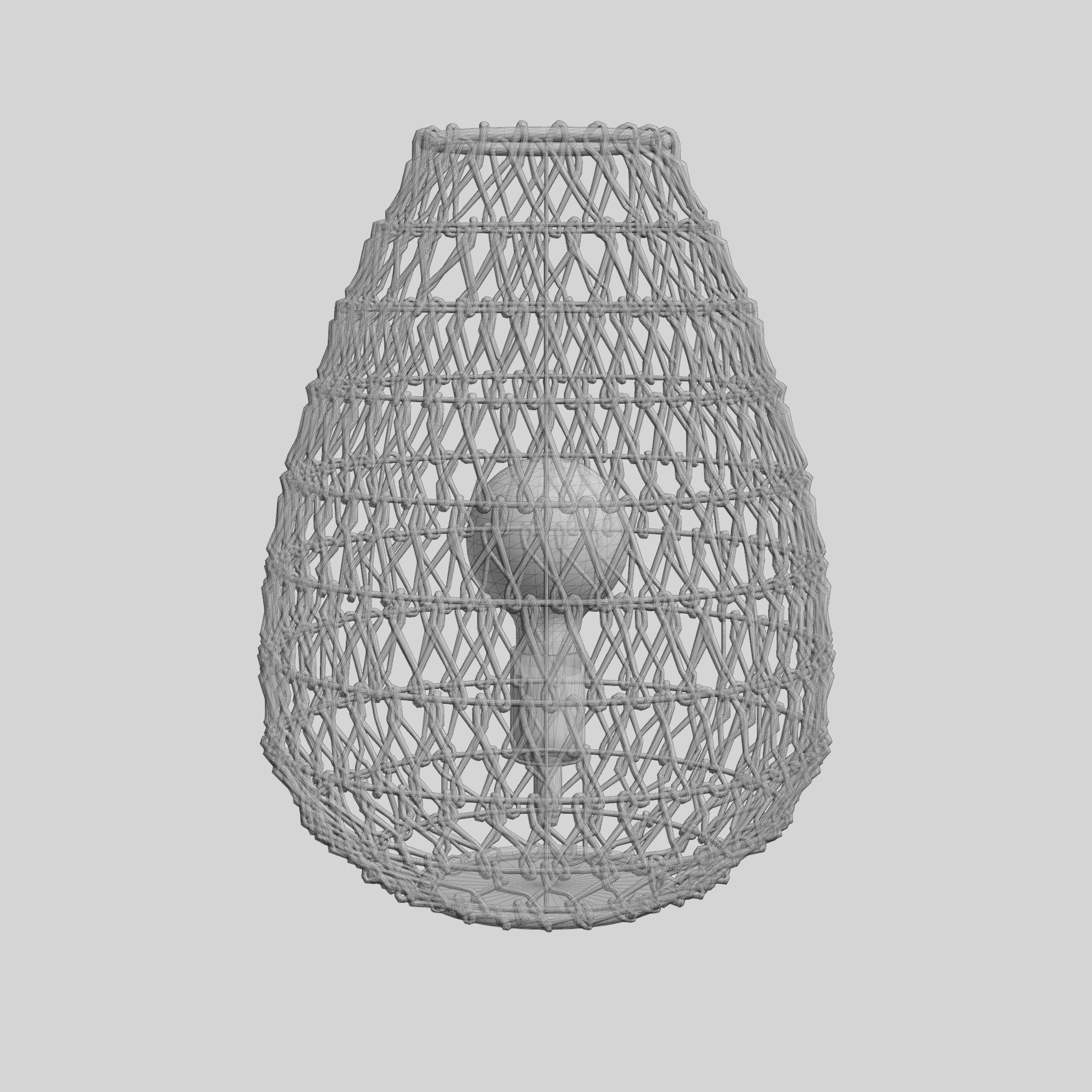 Buster Table Lamp Low-poly 3D model_6