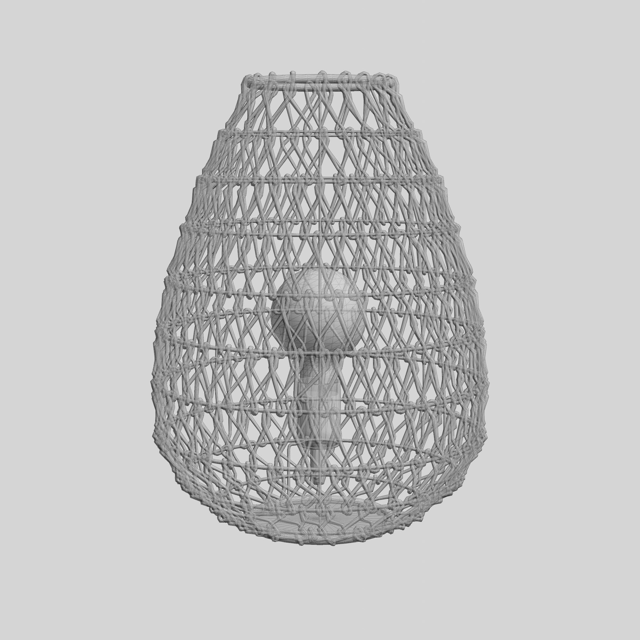 Buster Table Lamp Low-poly 3D model_8