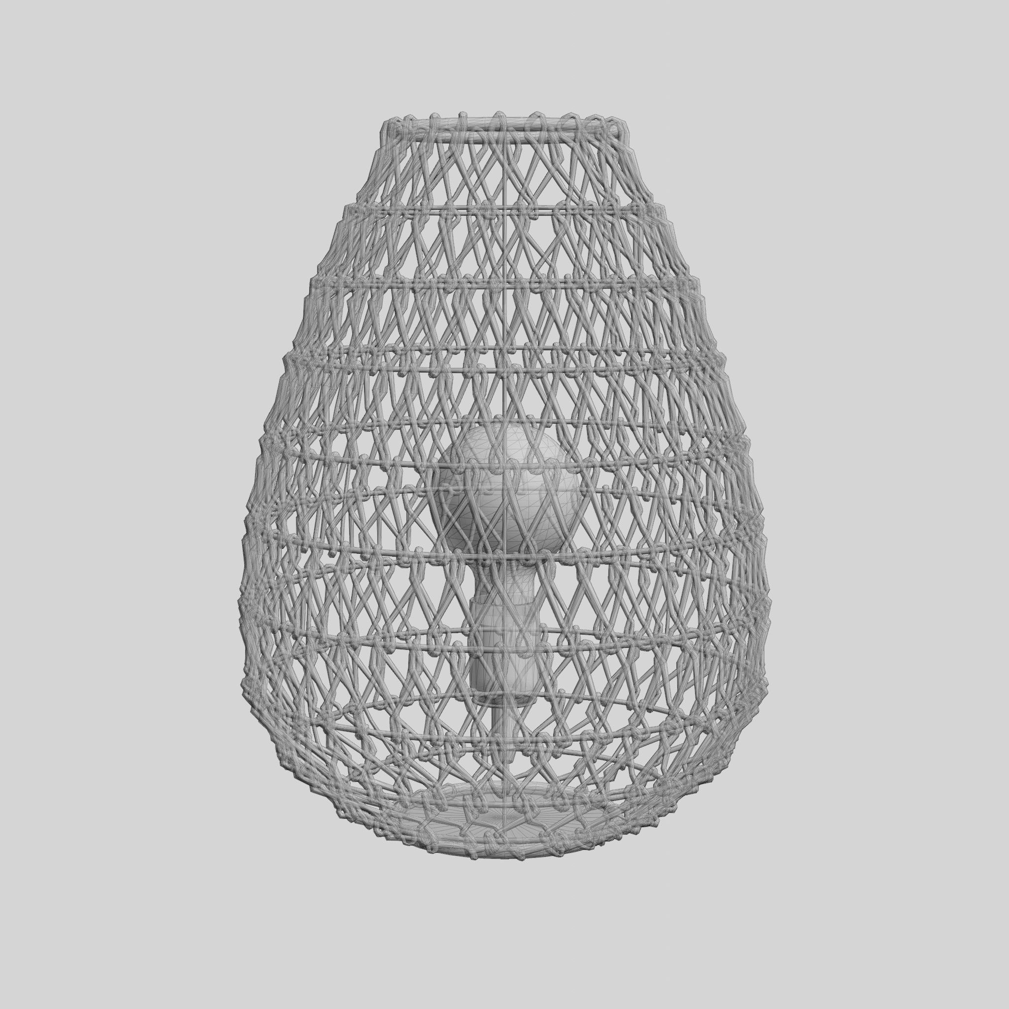 Buster Table Lamp Low-poly 3D model_7