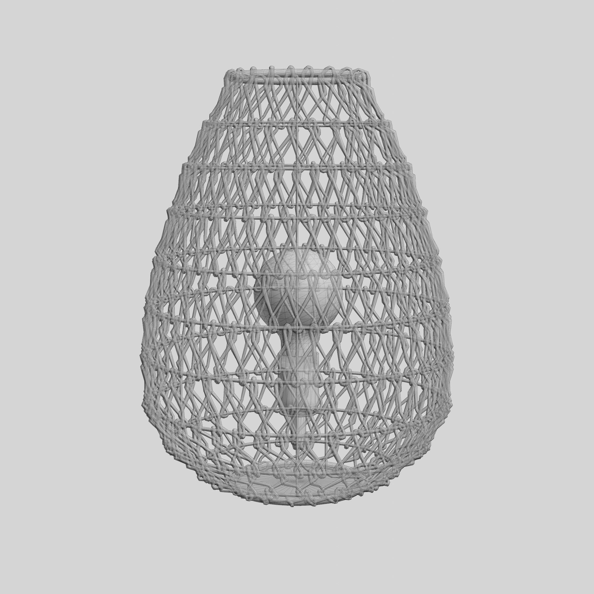 Buster Table Lamp Low-poly 3D model_5