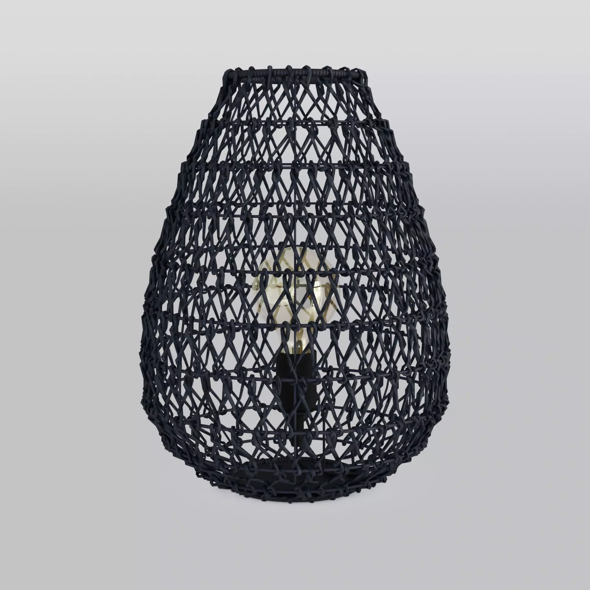 Buster Table Lamp Low-poly 3D model_0