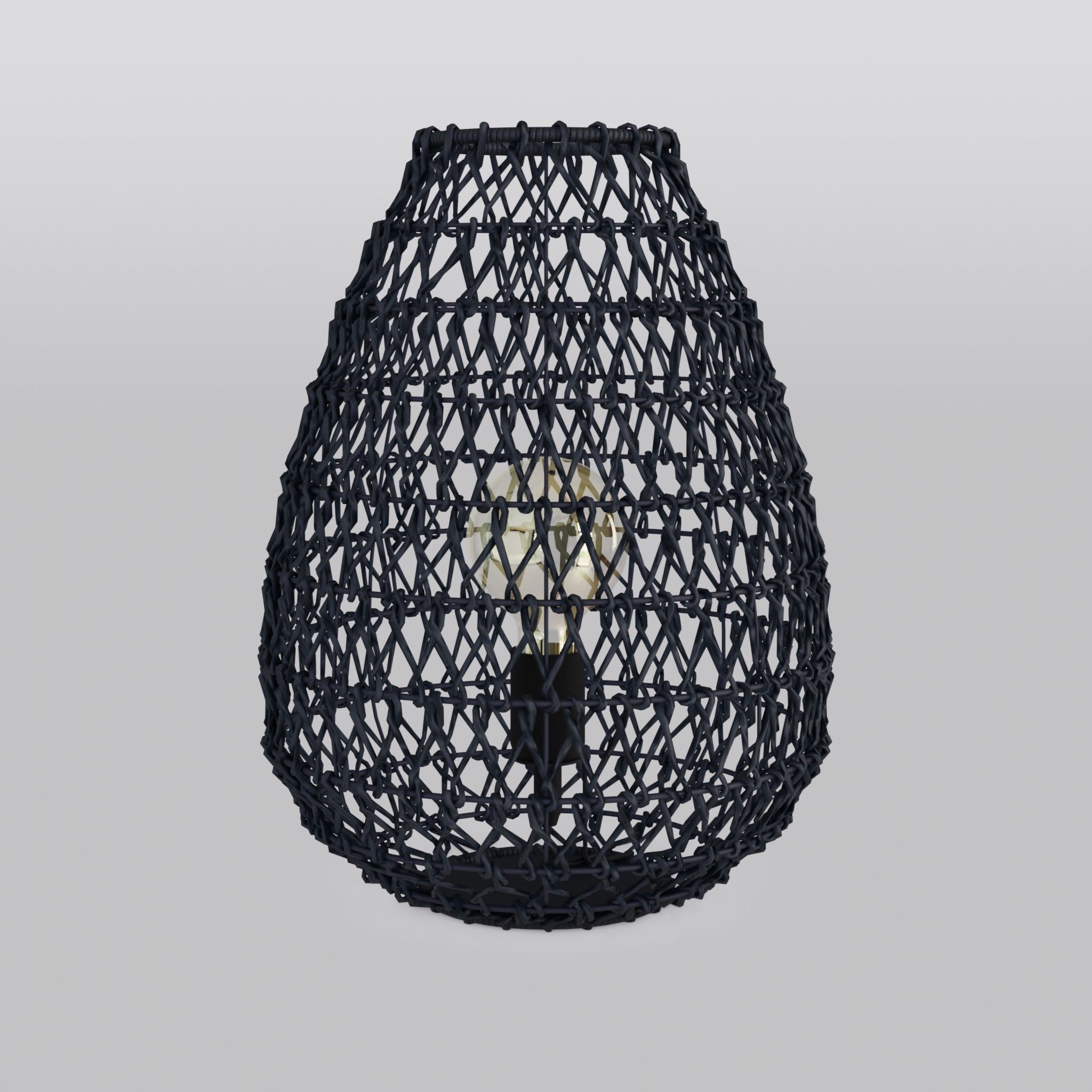 Buster Table Lamp Low-poly 3D model_1