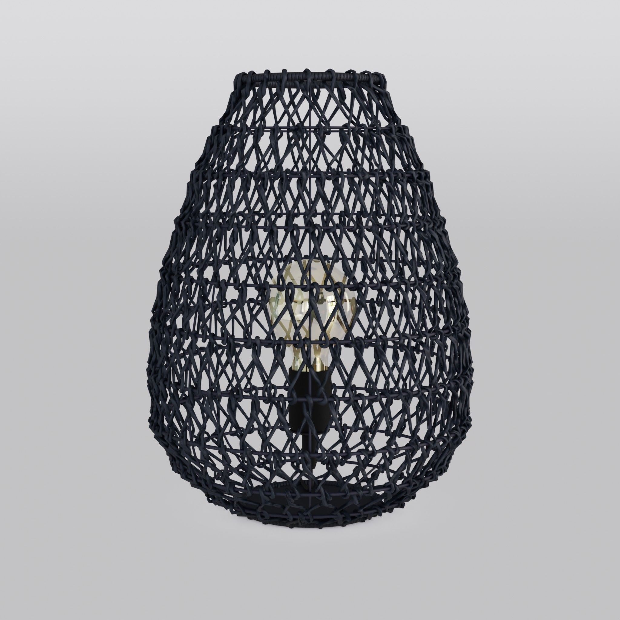 Buster Table Lamp Low-poly 3D model_2